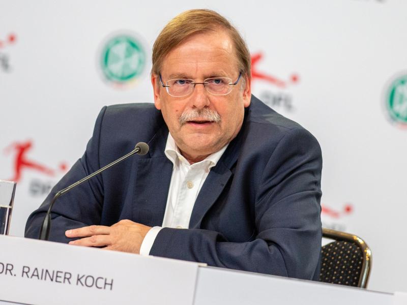 DFB-Funktionär Rainer Koch steht für die Position eines Vizepräsidenten zur Wahl. Foto: Andreas Gora/dpa