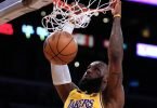 Basketball-Superstar LeBron James traf gegen die Washington Wizards 18 seiner 25 Würfe aus dem Feld. Foto: Mark J. Terrill/AP/dpa