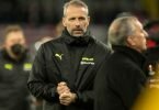 Dortmunds Trainer Marco Rose wechselte im vergangenen Sommer begleitet von großen Erwartungen aus Mönchengladbach zum BVB. Foto: Bernd Thissen/dpa