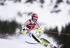 Ski-Ass Lena Dürr kam beim Weltcup im schwedischen Are trotz zwischenzeitlicher Führung nur auf Rang fünf. Foto: Pontus Lundahl/TT NEWS AGENCY/AP/dpa