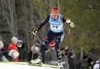 Denise Herrmann wurde beim Biathlon-Weltup in Ötepää in Estland Zweite. Foto: Roman Koksarov/AP/dpa