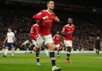 Cristiano Ronaldo hat mit 807 Toren den FIFA-Rekord für die meisten Tore der Fußballgeschichte geknackt. Foto: Martin Rickett/PA Wire/dpa