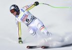 Thomas Dreßen hatte sich nach der WM in Cortina d’Ampezzo vor einem Jahr einer Operation am rechten Knie unterzogen. Foto: Marco Tacca/AP/dpa