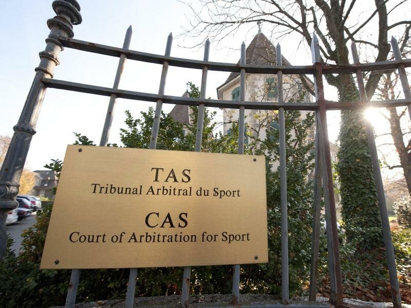 Der Internationale Sportgerichtshof Cas in Lausanne bestätigte den Ausschluss Russlands von den WM-Playoffs. Foto: Dominic Favre/KEYSTONE/dpa