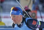 Zum Abschluss Vierter im Massenstartrennen: Erik Lesser. Foto: Vesa Moilanen/Lehtikuva/dpa