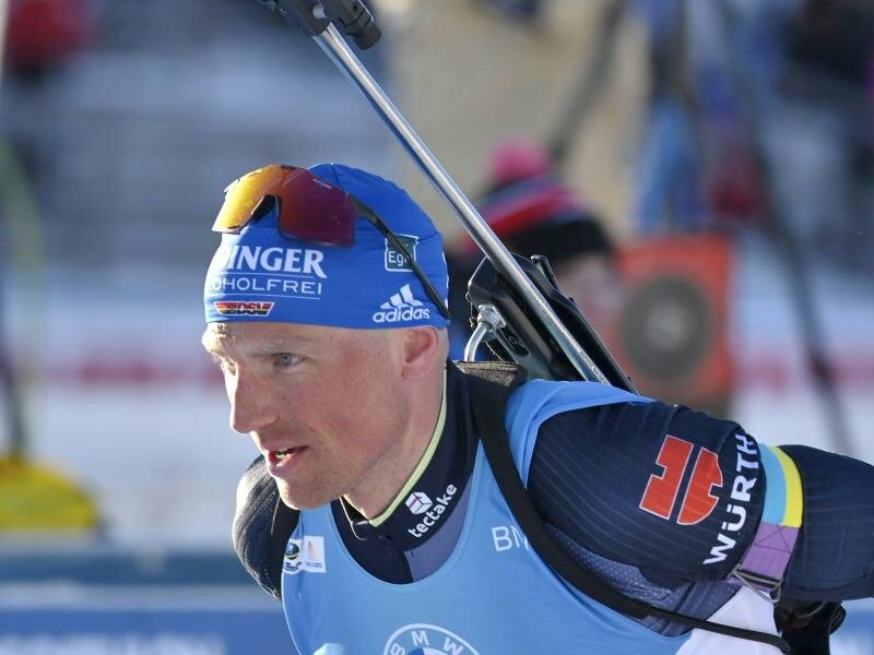 Zum Abschluss Vierter im Massenstartrennen: Erik Lesser. Foto: Vesa Moilanen/Lehtikuva/dpa
