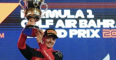 Ferrari-Pilot Charles Leclerc gewann das Formel-1-Auftakt-Rennen. Foto: Hassan Ammar/AP/dpa