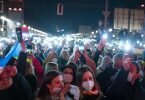 Geschätzt 15.000 Menschen kamen zu der musikalischen Aktion mit rund 50 Auftritten in Berlin. Foto: Christophe Gateau/dpa