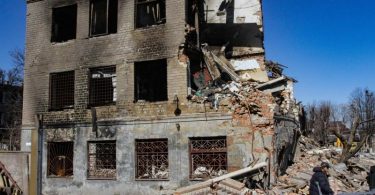 Wurde die Stadt Dnipro Opfer eines weiteren Raketenangriffs?. Foto: -/Ukrinform/dpa