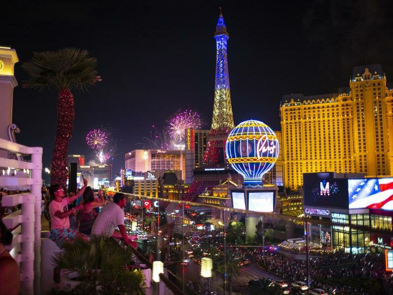 Die Formel 1 kommt 2023 nach Las Vegas. Foto: Chase Stevens/Las Vegas Review-Journal/AP/dpa