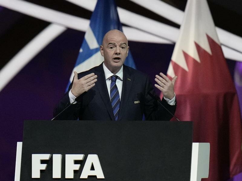 Gianni Infantino möchte wiedergewählt werden. Foto: Hassan Ammar/AP/dpa