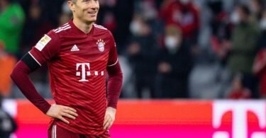 Der FC Bayern München setzt auch in Freiburg auf Stürmerstar Robert Lewandowski. Foto: Sven Hoppe/dpa