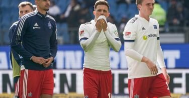 Der Hamburger SV ließ im Aufstiegsrennen erneut Punkte liegen. Foto: Axel Heimken/dpa
