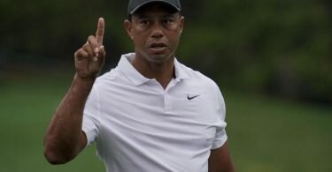 Feiert beim Masters in Augusta sein Comeback: Golf-Superstar Tiger Woods. Foto: Robert F. Bukaty/AP/dpa