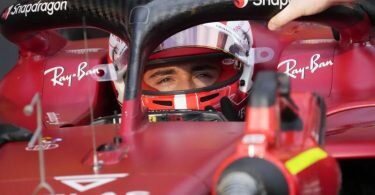 Charles Leclerc vom Team Ferrari hat die Chance seine WM-Führung auszubauen. Foto: Simon Baker/EPA POOL/AP/dpa