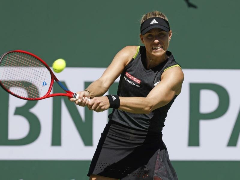Verlor ihr Auftaktmatch in Nur-Sultan: Angelique Kerber. Foto: Charles Baus/CSM via ZUMA Press Wire/dpa