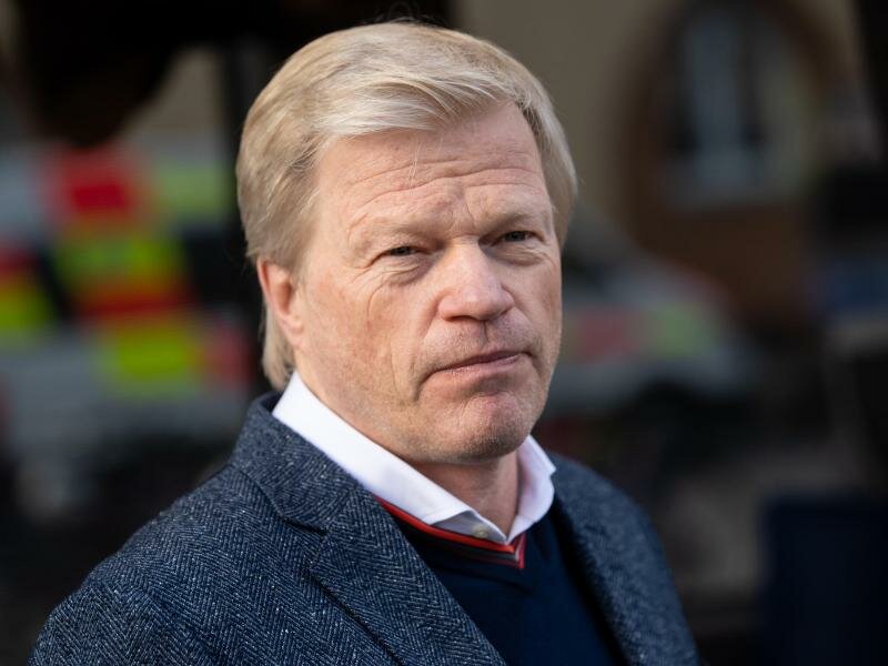 Hält einen Haaland-Transfer (noch) nicht für realisierbar: Bayern-Vorstand Oliver Kahn. Foto: Sven Hoppe/dpa