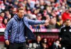 Münchens Cheftrainer Julian Nagelsmann gibt seinen Spielern Anweisungen. Foto: Sven Hoppe/dpa