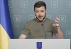 «Wir werden kämpfen»: Wolodymyr Selenskyj. Foto: Ukrainian Presidential Press Office/AP/dpa