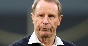 Der ehemalige Bundestrainer Berti Vogts. Foto: Daniel Karmann/dpa/Archiv
