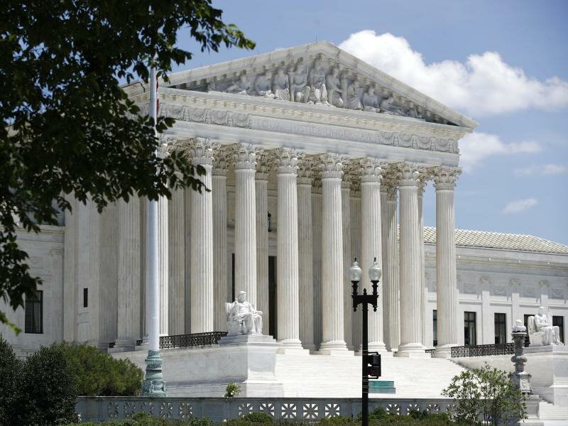 Der Oberste Gerichtshof auf dem Capitol Hill. Foto: Patrick Semansky/AP/dpa