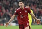 Erzielte in dieser Bundesliga-Saison für den FC Bayern München vor dem 34. Spieltag bereits 34 Saisontore: Robert Lewandowski. Foto: Sven Hoppe/dpa