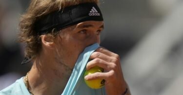 Alexander Zverev ist bei ATP-Turnier in Rom im Halbfinale ausgeschieden. Foto: Alessandra Tarantino/AP/dpa
