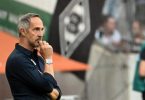 Borussia Mönchengladbach und Trainer Adi Hütter trennen sich nach nur einer Saison einvernehmlich. Foto: Federico Gambarini/dpa