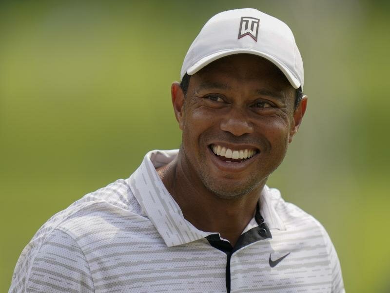 Auch Golf-Superstar Tiger Woods ist bei der PGA Championship in Tulsa am Start. Foto: Eric Gay/AP/dpa