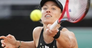 Steht in Straßburg im Halbfinale: Angelique Kerber. Foto: Andrew Medichini/AP/dpa