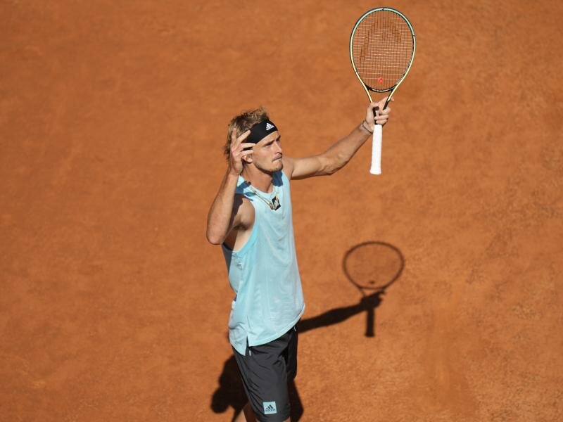 Tennis-Olympiasieger Alexander Zverev wartet immer noch auf seinen ersten Titel bei einem Grand-Slam-Turnier. Foto: Alessandra Tarantino/AP/dpa