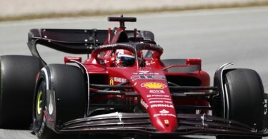 Fuhr im ersten Training vor dem Großen Preis von Spanien Bestzeit: Ferrari-Pilot Charles Leclerc. Foto: Joan Monfort/AP/dpa