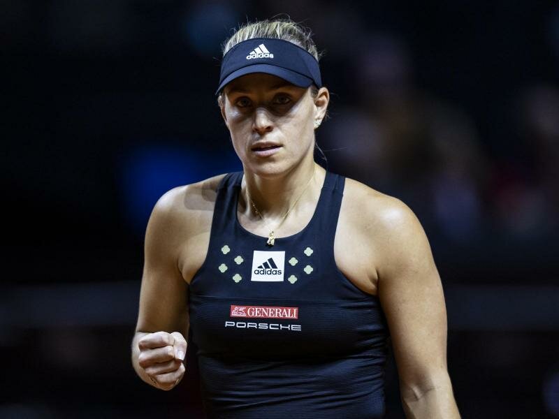 Angelique Kerber steht bei der French-Open-Generalprobe in Straßburg im Finale. Foto: Tom Weller/dpa/Archiv