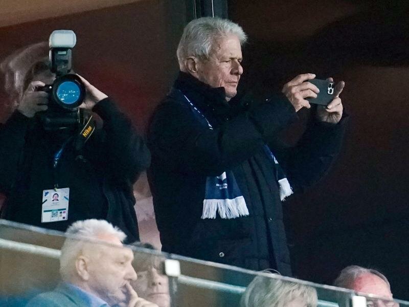 Hoffenheims Mäzen Dietmar Hopp kritisierte das Team auf der Mitgliederversammlung scharf. Foto: Uwe Anspach/dpa