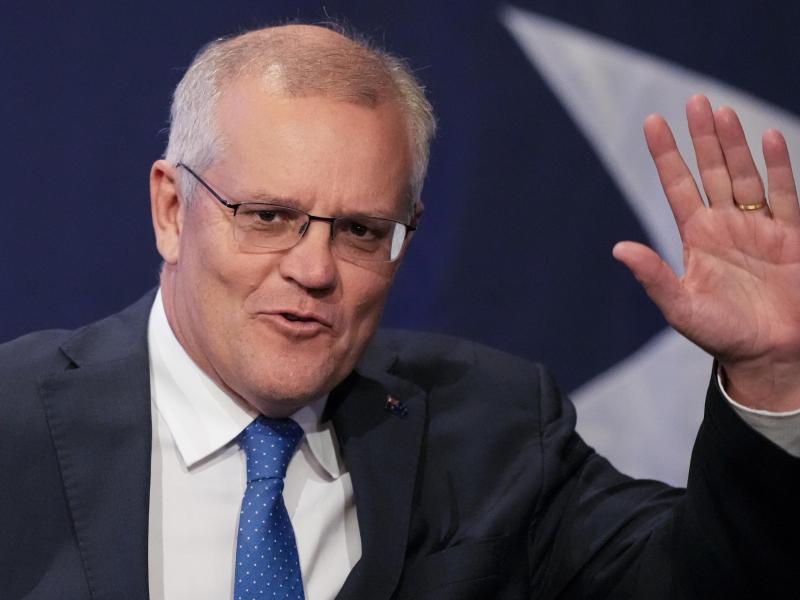 Scott Morrison war seit 2018 als Premierminister in Australien im Amt. Foto: Mark Baker/AP/dpa