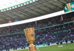 Das Objekt der Begierde: Der DFB-Pokal. Foto: Tom Weller/dpa