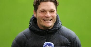 Edin Terzic ist der neue Cheftrainer bei Borussia Dortmund. Foto: Friedemann Vogel/EPA-Pool/dpa