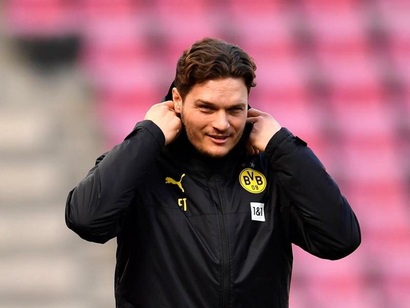 Edin Terzic kehrt nach nur einem Jahr auf den Trainerposten bei Borussia Dortmund zurück. Foto: Marius Becker/dpa-Pool/dpa