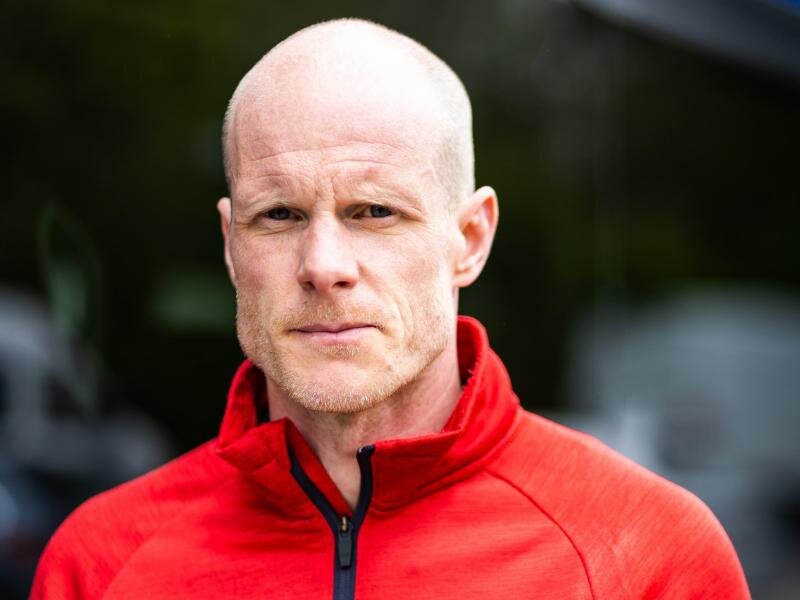 Toni Söderholm, Trainer der deutschen Eishockey-Nationalmannschaft, sieht in der Schweiz einen anspruchsvollen Gegner. Foto: Philipp von Ditfurth/dpa