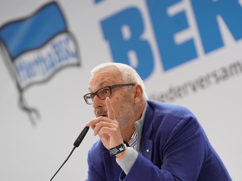 Soll als Hertha-Präsident zurückgetreten sein: Werner Gegenbauer. Foto: Jörg Carstensen/dpa