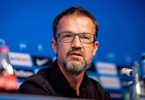 Hertha-Manager Fredi Bobic hat viel auf der Agenda. Foto: Jan-Philipp Burmann/Hertha BSC/dpa