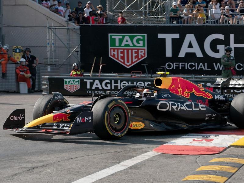 Formel-1-Pilot Sergio Perez fuhr im letzten Training die beste Zeit. Foto: Hasan Bratic/dpa