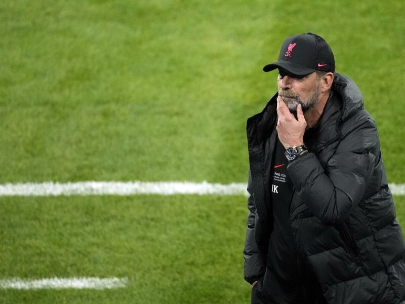 Trainer Jürgen Klopp erlitt im Finale der Champions League mit dem FC&nbsp;Liverpool eine bittere Niederlage. Foto: Christophe Ena/AP/dpa