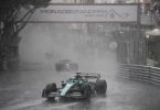 Starker Regen sorgte in Monaco für Verzögerung. Foto: Daniel Cole/AP/dpa