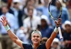 Geling die erste Überraschung bei den French Open: Holger Rune. Foto: Christophe Archambault/AFP/dpa