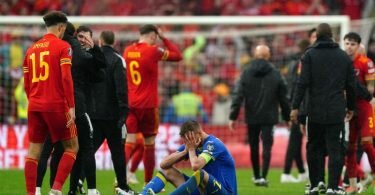 Die Ukraine hat die Qualifikation für die WM in Katar verpasst. Foto: Mike Egerton/PA Wire/dpa