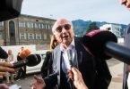 Joseph Blatter muss sich wegen des Vorwurfs des Betrugs verantworten. Foto: Alessandro Crinari/KEYSTONE/TI-PRESSKEYSTONE/dpa