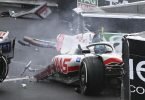 Sorgte in seinem&nbsp;Haas zuletzt durch mehrere Unfälle für Schlagzeilen: Mick Schumacher. Foto: Christian Bruna/EPA Pool/AP/dpa