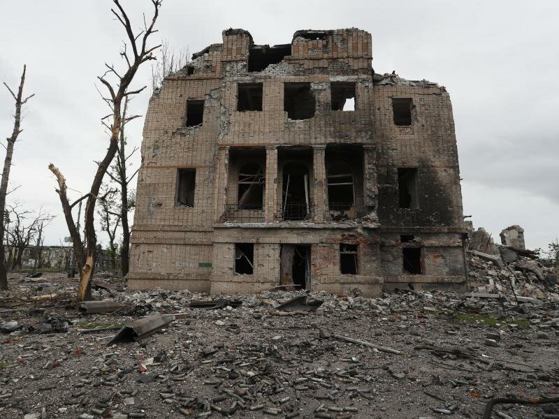Die beiden verurteilten Briten hatten in der südostukrainischen Hafenstadt Mariupol gekämpft. Foto: Victor/XinHua/dpa