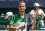 Daniil Medvedev hatte keine Mühe, sein Auftaktmatch in Halle zu gewinnen. Foto: Friso Gentsch/dpa